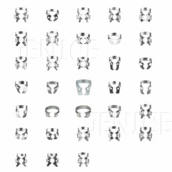 KSK Rubber Dam Clamps, Molar 橡皮障夾(大臼齒)